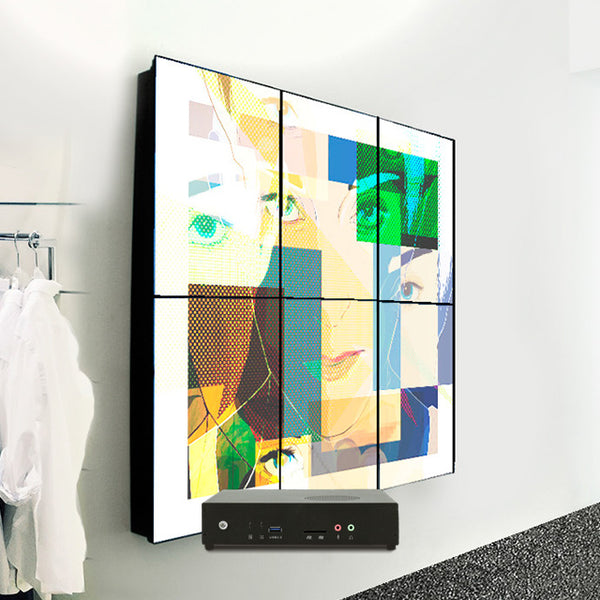 3x2 6x1 Video Wall Solution (AOPEN DEM7460)